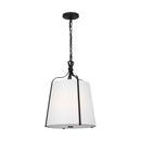 One Light Pendant<br /><span style="color:#4AB0CE;">Entrega: 4-10 dias en USA</span><br /><span style="color:#4AB0CE;font-size:60%;">PREGUNTE POR ENTREGA EN PANAMA</span><br />Collection: Leander<br />Finish: Smith Steel