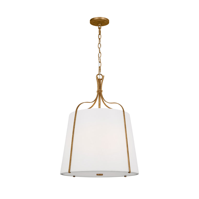 Three Light Pendant<br /><span style="color:#4AB0CE;">Entrega: 4-10 dias en USA</span><br /><span style="color:#4AB0CE;font-size:60%;">PREGUNTE POR ENTREGA EN PANAMA</span><br />Collection: Leander<br />Finish: Antique Gild