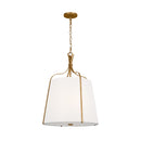 Three Light Pendant<br /><span style="color:#4AB0CE;">Entrega: 4-10 dias en USA</span><br /><span style="color:#4AB0CE;font-size:60%;">PREGUNTE POR ENTREGA EN PANAMA</span><br />Collection: Leander<br />Finish: Antique Gild