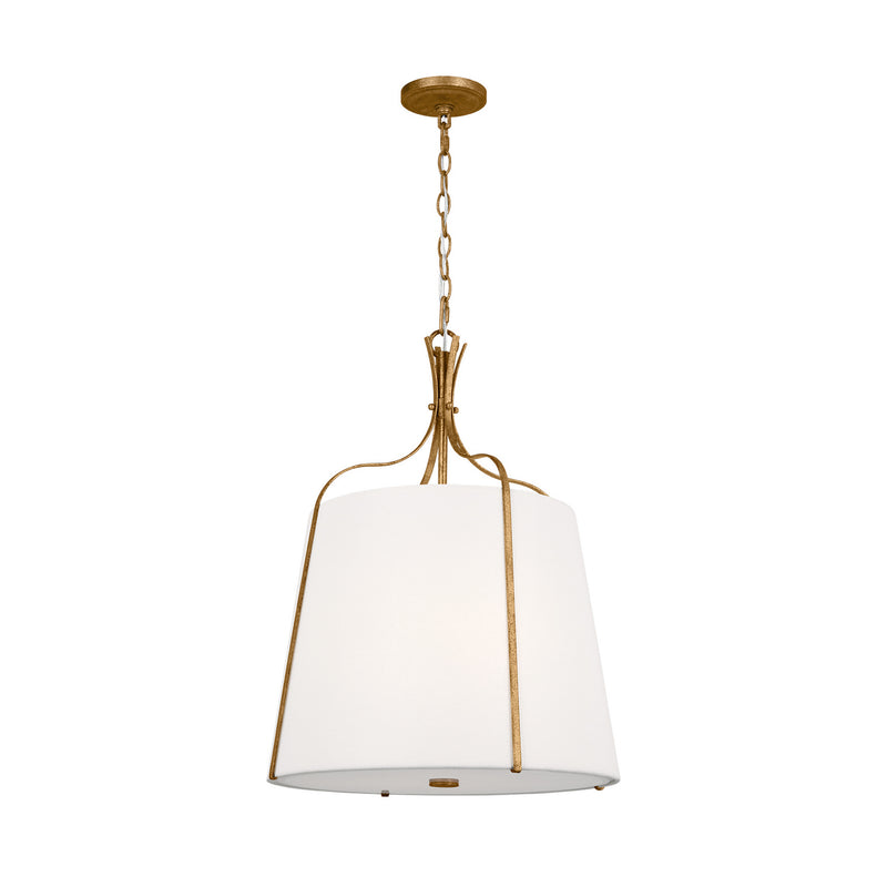 Three Light Pendant<br /><span style="color:#4AB0CE;">Entrega: 4-10 dias en USA</span><br /><span style="color:#4AB0CE;font-size:60%;">PREGUNTE POR ENTREGA EN PANAMA</span><br />Collection: Leander<br />Finish: Antique Gild