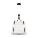 Three Light Pendant<br /><span style="color:#4AB0CE;">Entrega: 4-10 dias en USA</span><br /><span style="color:#4AB0CE;font-size:60%;">PREGUNTE POR ENTREGA EN PANAMA</span><br />Collection: Leander<br />Finish: Smith Steel