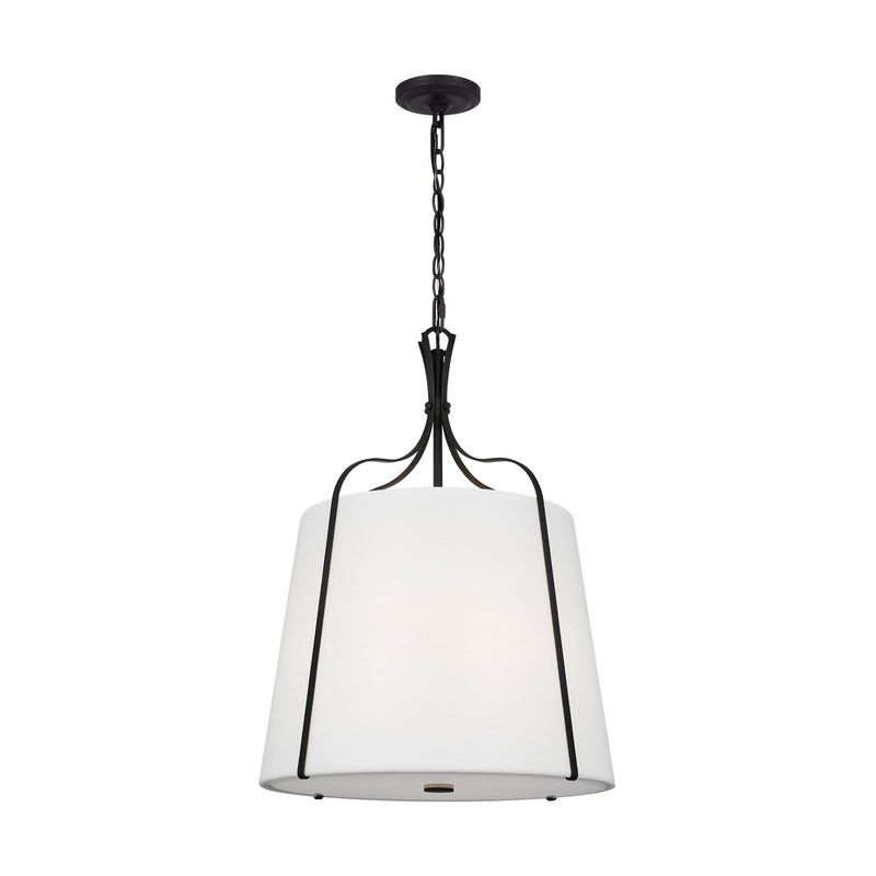 Three Light Pendant<br /><span style="color:#4AB0CE;">Entrega: 4-10 dias en USA</span><br /><span style="color:#4AB0CE;font-size:60%;">PREGUNTE POR ENTREGA EN PANAMA</span><br />Collection: Leander<br />Finish: Smith Steel
