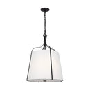 Three Light Pendant<br /><span style="color:#4AB0CE;">Entrega: 4-10 dias en USA</span><br /><span style="color:#4AB0CE;font-size:60%;">PREGUNTE POR ENTREGA EN PANAMA</span><br />Collection: Leander<br />Finish: Smith Steel