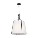 Three Light Pendant<br /><span style="color:#4AB0CE;">Entrega: 4-10 dias en USA</span><br /><span style="color:#4AB0CE;font-size:60%;">PREGUNTE POR ENTREGA EN PANAMA</span><br />Collection: Leander<br />Finish: Smith Steel