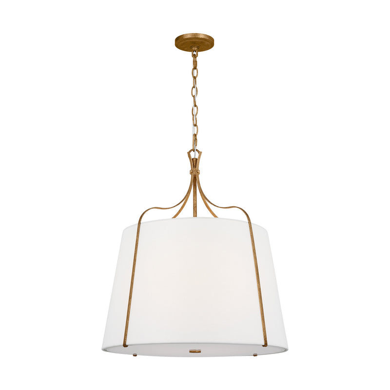 Four Light Pendant<br /><span style="color:#4AB0CE;">Entrega: 4-10 dias en USA</span><br /><span style="color:#4AB0CE;font-size:60%;">PREGUNTE POR ENTREGA EN PANAMA</span><br />Collection: Leander<br />Finish: Antique Gild