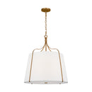Four Light Pendant<br /><span style="color:#4AB0CE;">Entrega: 4-10 dias en USA</span><br /><span style="color:#4AB0CE;font-size:60%;">PREGUNTE POR ENTREGA EN PANAMA</span><br />Collection: Leander<br />Finish: Antique Gild
