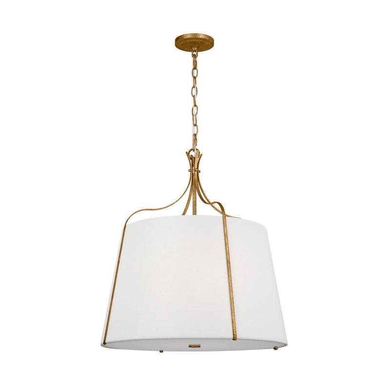 Four Light Pendant<br /><span style="color:#4AB0CE;">Entrega: 4-10 dias en USA</span><br /><span style="color:#4AB0CE;font-size:60%;">PREGUNTE POR ENTREGA EN PANAMA</span><br />Collection: Leander<br />Finish: Antique Gild