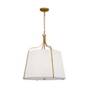 Four Light Pendant<br /><span style="color:#4AB0CE;">Entrega: 4-10 dias en USA</span><br /><span style="color:#4AB0CE;font-size:60%;">PREGUNTE POR ENTREGA EN PANAMA</span><br />Collection: Leander<br />Finish: Antique Gild