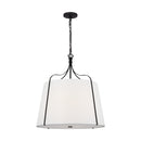 Four Light Pendant<br /><span style="color:#4AB0CE;">Entrega: 4-10 dias en USA</span><br /><span style="color:#4AB0CE;font-size:60%;">PREGUNTE POR ENTREGA EN PANAMA</span><br />Collection: Leander<br />Finish: Smith Steel