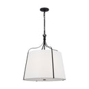 Four Light Pendant<br /><span style="color:#4AB0CE;">Entrega: 4-10 dias en USA</span><br /><span style="color:#4AB0CE;font-size:60%;">PREGUNTE POR ENTREGA EN PANAMA</span><br />Collection: Leander<br />Finish: Smith Steel