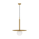 One Light Pendant<br /><span style="color:#4AB0CE;">Entrega: 15-16 semanas en USA</span><br /><span style="color:#4AB0CE;font-size:60%;">PREGUNTE POR ENTREGA EN PANAMA</span><br />Collection: Nodes<br />Finish: Burnished Brass