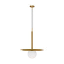 One Light Pendant<br /><span style="color:#4AB0CE;">Entrega: 10-11 semanas en USA</span><br /><span style="color:#4AB0CE;font-size:60%;">PREGUNTE POR ENTREGA EN PANAMA</span><br />Collection: Nodes<br />Finish: Burnished Brass