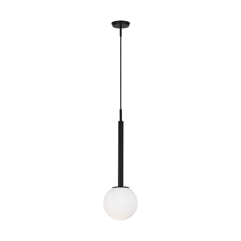 One Light Pendant<br /><span style="color:#4AB0CE;">Entrega: 4-10 dias en USA</span><br /><span style="color:#4AB0CE;font-size:60%;">PREGUNTE POR ENTREGA EN PANAMA</span><br />Collection: Nodes<br />Finish: Midnight Black