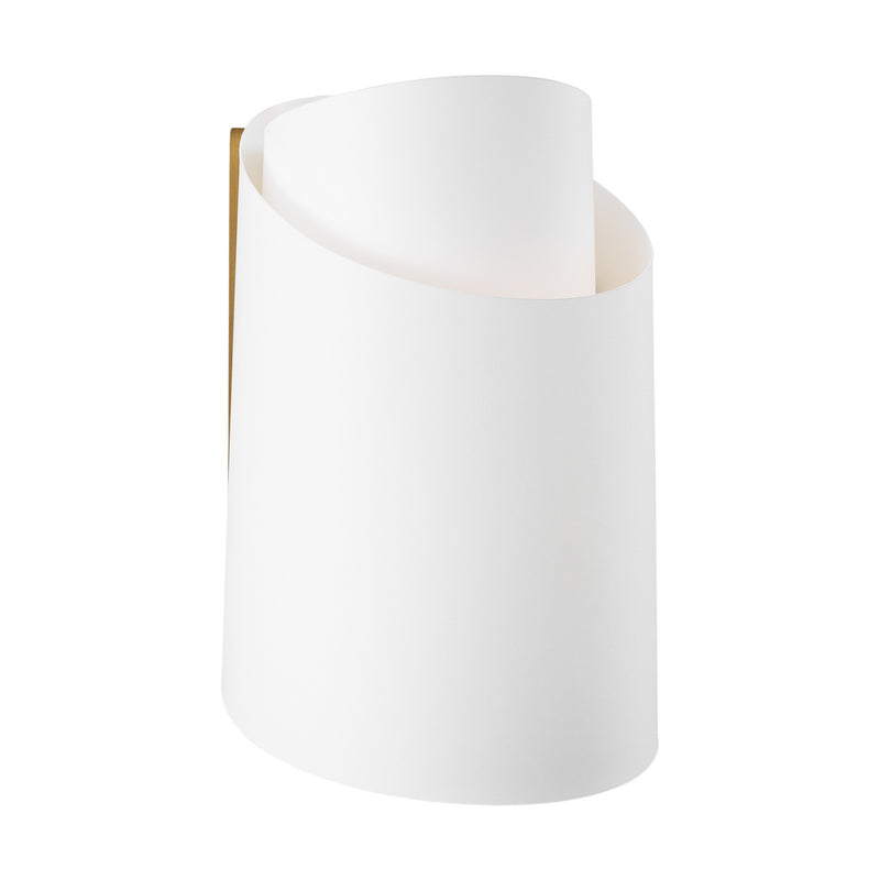 LED Wall Sconce<br /><span style="color:#4AB0CE;">Entrega: 4-10 dias en USA</span><br /><span style="color:#4AB0CE;font-size:60%;">PREGUNTE POR ENTREGA EN PANAMA</span><br />Collection: Paerero<br />Finish: Burnished Brass