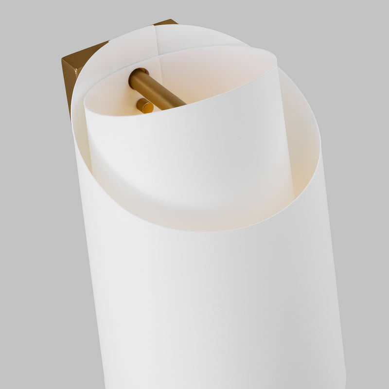 LED Wall Sconce<br /><span style="color:#4AB0CE;">Entrega: 4-10 dias en USA</span><br /><span style="color:#4AB0CE;font-size:60%;">PREGUNTE POR ENTREGA EN PANAMA</span><br />Collection: Paerero<br />Finish: Burnished Brass