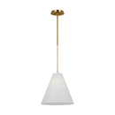 One Light Pendant<br /><span style="color:#4AB0CE;">Entrega: 4-10 dias en USA</span><br /><span style="color:#4AB0CE;font-size:60%;">PREGUNTE POR ENTREGA EN PANAMA</span><br />Collection: Remy<br />Finish: Burnished Brass
