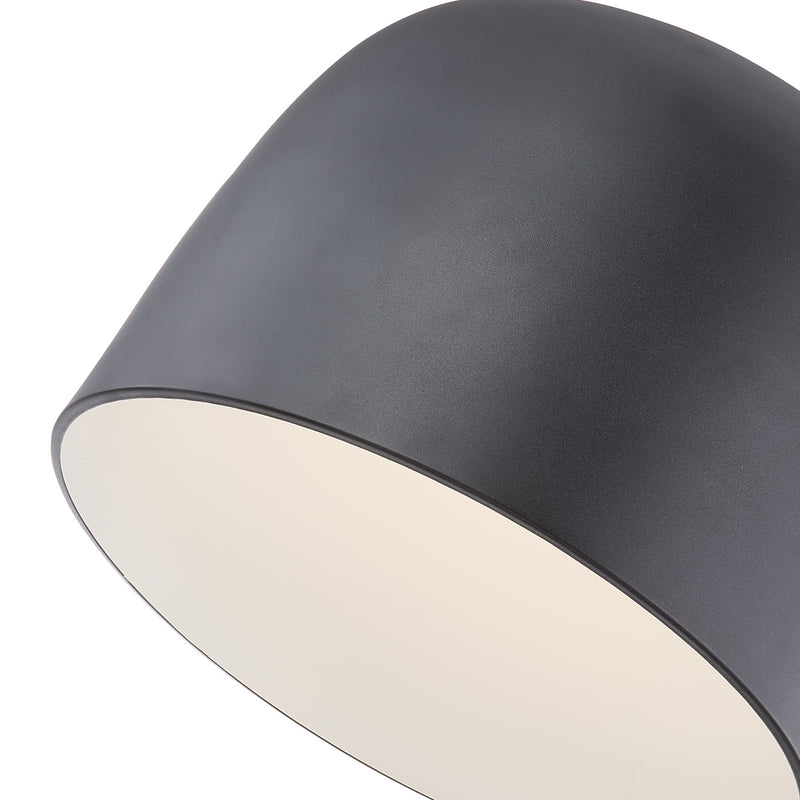 Kuzco Lighting - FM44912-BK/WH - LED Flush Mount - Cayne - Black/White