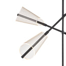 LED Chandelier<br /><span style="color:#4AB0CE;">Entrega: 4-10 dias en USA</span><br /><span style="color:#4AB0CE;font-size:60%;">PREGUNTE POR ENTREGA EN PANAMA</span><br />Collection: Mulberry<br />Finish: Black/Light Guide