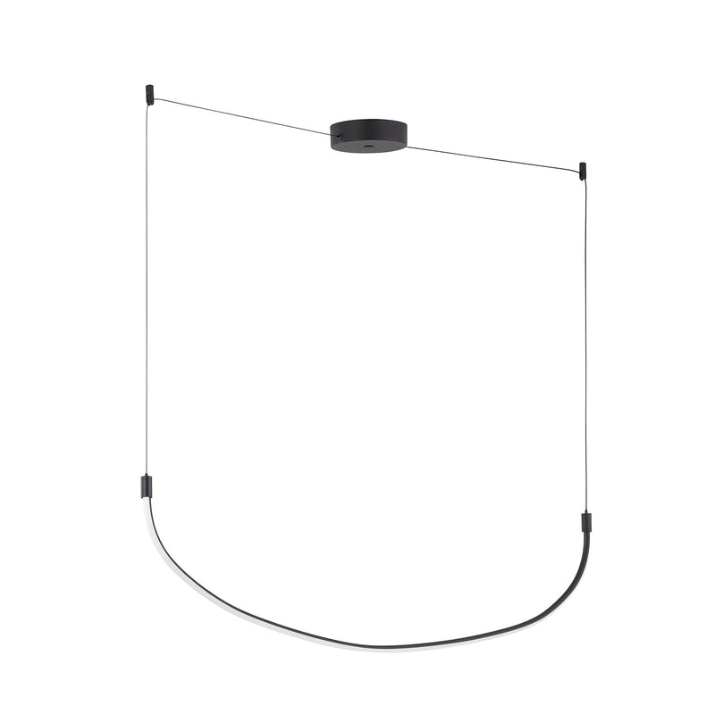 LED Pendant<br /><span style="color:#4AB0CE;">Entrega: 4-10 dias en USA</span><br /><span style="color:#4AB0CE;font-size:60%;">PREGUNTE POR ENTREGA EN PANAMA</span><br />Collection: Talis<br />Finish: Black