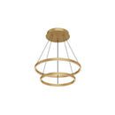 Kuzco Lighting - CH87824-BG - LED Chandelier - Cerchio - Brushed Gold