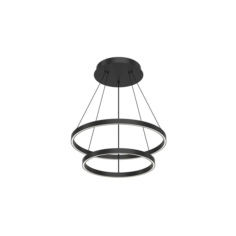 LED Chandelier<br /><span style="color:#4AB0CE;">Entrega: 4-10 dias en USA</span><br /><span style="color:#4AB0CE;font-size:60%;">PREGUNTE POR ENTREGA EN PANAMA</span><br />Collection: Cerchio<br />Finish: Black