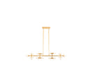 14 Light Linear Chandelier<br /><span style="color:#4AB0CE;">Entrega: 4-10 dias en USA</span><br /><span style="color:#4AB0CE;font-size:60%;">PREGUNTE POR ENTREGA EN PANAMA</span><br />Collection: Amani<br />Finish: Gold