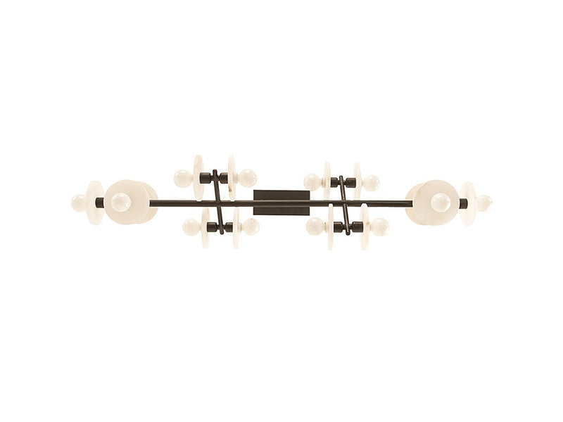 Savoy House - 1-1591-14-50 - 14 Light Linear Chandelier - Amani - Black Cashmere