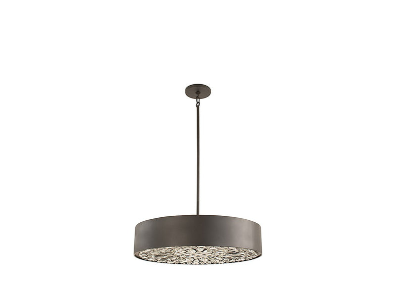 Six Light Pendant<br /><span style="color:#4AB0CE;">Entrega: 4-10 dias en USA</span><br /><span style="color:#4AB0CE;font-size:60%;">PREGUNTE POR ENTREGA EN PANAMA</span><br />Collection: Azores<br />Finish: Black Cashmere