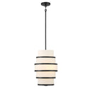 Three Light Pendant<br /><span style="color:#4AB0CE;">Entrega: 4-10 dias en USA</span><br /><span style="color:#4AB0CE;font-size:60%;">PREGUNTE POR ENTREGA EN PANAMA</span><br />Collection: Cascade<br />Finish: Coal