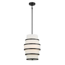 Minka-Lavery - 2441-66A - Three Light Pendant - Cascade - Coal
