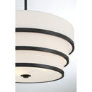 Three Light Pendant<br /><span style="color:#4AB0CE;">Entrega: 4-10 dias en USA</span><br /><span style="color:#4AB0CE;font-size:60%;">PREGUNTE POR ENTREGA EN PANAMA</span><br />Collection: Cascade<br />Finish: Coal