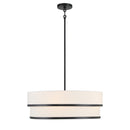 Four Light Pendant<br /><span style="color:#4AB0CE;">Entrega: 4-10 dias en USA</span><br /><span style="color:#4AB0CE;font-size:60%;">PREGUNTE POR ENTREGA EN PANAMA</span><br />Collection: Cascade<br />Finish: Coal