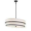 Four Light Pendant<br /><span style="color:#4AB0CE;">Entrega: 4-10 dias en USA</span><br /><span style="color:#4AB0CE;font-size:60%;">PREGUNTE POR ENTREGA EN PANAMA</span><br />Collection: Cascade<br />Finish: Coal