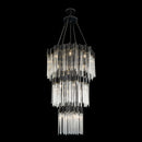 18 Light Chandelier<br /><span style="color:#4AB0CE;">Entrega: 4-10 dias en USA</span><br /><span style="color:#4AB0CE;font-size:60%;">PREGUNTE POR ENTREGA EN PANAMA</span><br />Collection: Matrix<br />Finish: Matte Black/French Gold