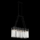 Six Light Linear Pendant<br /><span style="color:#4AB0CE;">Entrega: 4-10 dias en USA</span><br /><span style="color:#4AB0CE;font-size:60%;">PREGUNTE POR ENTREGA EN PANAMA</span><br />Collection: Matrix<br />Finish: Matte Black/French Gold