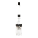 Six Light Linear Pendant<br /><span style="color:#4AB0CE;">Entrega: 4-10 dias en USA</span><br /><span style="color:#4AB0CE;font-size:60%;">PREGUNTE POR ENTREGA EN PANAMA</span><br />Collection: Matrix<br />Finish: Matte Black/French Gold