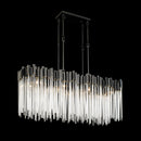 Eight Light Linear Pendant<br /><span style="color:#4AB0CE;">Entrega: 4-10 dias en USA</span><br /><span style="color:#4AB0CE;font-size:60%;">PREGUNTE POR ENTREGA EN PANAMA</span><br />Collection: Matrix<br />Finish: Matte Black/French Gold