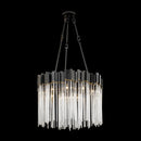 Nine Light Pendant<br /><span style="color:#4AB0CE;">Entrega: 4-10 dias en USA</span><br /><span style="color:#4AB0CE;font-size:60%;">PREGUNTE POR ENTREGA EN PANAMA</span><br />Collection: Matrix<br />Finish: Matte Black/French Gold