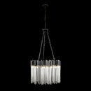 Nine Light Pendant<br /><span style="color:#4AB0CE;">Entrega: 3-4 semanas en USA</span><br /><span style="color:#4AB0CE;font-size:60%;">PREGUNTE POR ENTREGA EN PANAMA</span><br />Collection: Matrix<br />Finish: Matte Black/French Gold