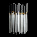 Varaluz - 309W01MBFG - One Light Wall Sconce - Matrix - Matte Black/French Gold