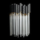 Varaluz - 309W01MBFG - One Light Wall Sconce - Matrix - Matte Black/French Gold