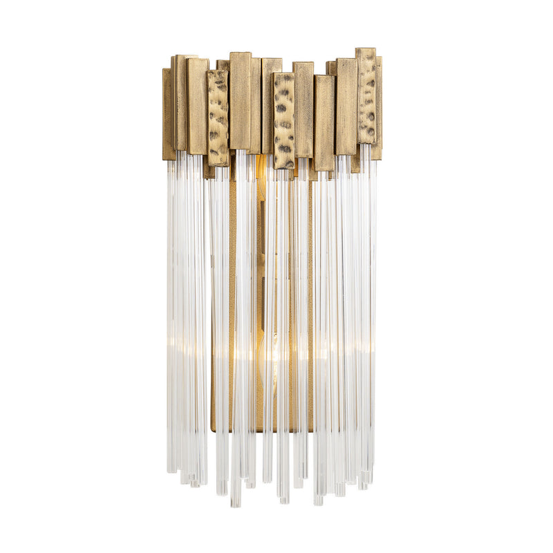 Two Light Wall Sconce<br /><span style="color:#4AB0CE;">Entrega: 4-10 dias en USA</span><br /><span style="color:#4AB0CE;font-size:60%;">PREGUNTE POR ENTREGA EN PANAMA</span><br />Collection: Matrix<br />Finish: Havana Gold