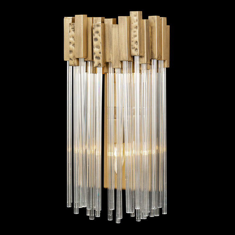 Two Light Wall Sconce<br /><span style="color:#4AB0CE;">Entrega: 4-10 dias en USA</span><br /><span style="color:#4AB0CE;font-size:60%;">PREGUNTE POR ENTREGA EN PANAMA</span><br />Collection: Matrix<br />Finish: Havana Gold