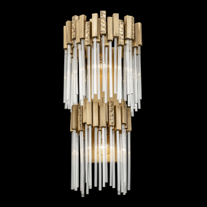 Varaluz - 309W02LHG - Two Light Wall Sconce - Matrix - Havana Gold