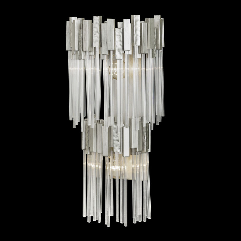 Two Light Wall Sconce<br /><span style="color:#4AB0CE;">Entrega: 4-10 dias en USA</span><br /><span style="color:#4AB0CE;font-size:60%;">PREGUNTE POR ENTREGA EN PANAMA</span><br />Collection: Matrix<br />Finish: Rainy Night