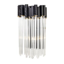 Two Light Wall Sconce<br /><span style="color:#4AB0CE;">Entrega: 4-10 dias en USA</span><br /><span style="color:#4AB0CE;font-size:60%;">PREGUNTE POR ENTREGA EN PANAMA</span><br />Collection: Matrix<br />Finish: Matte Black/French Gold