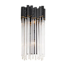 Two Light Wall Sconce<br /><span style="color:#4AB0CE;">Entrega: 4-10 dias en USA</span><br /><span style="color:#4AB0CE;font-size:60%;">PREGUNTE POR ENTREGA EN PANAMA</span><br />Collection: Matrix<br />Finish: Matte Black/French Gold