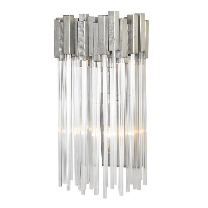 Two Light Wall Sconce<br /><span style="color:#4AB0CE;">Entrega: 4-10 dias en USA</span><br /><span style="color:#4AB0CE;font-size:60%;">PREGUNTE POR ENTREGA EN PANAMA</span><br />Collection: Matrix<br />Finish: Rainy Night