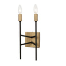 Two Light Wall Sconce<br /><span style="color: