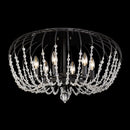 Six Light Semi-Flush Mount<br /><span style="color:#4AB0CE;">Entrega: 4-10 dias en USA</span><br /><span style="color:#4AB0CE;font-size:60%;">PREGUNTE POR ENTREGA EN PANAMA</span><br />Collection: Voliere<br />Finish: Matte Black